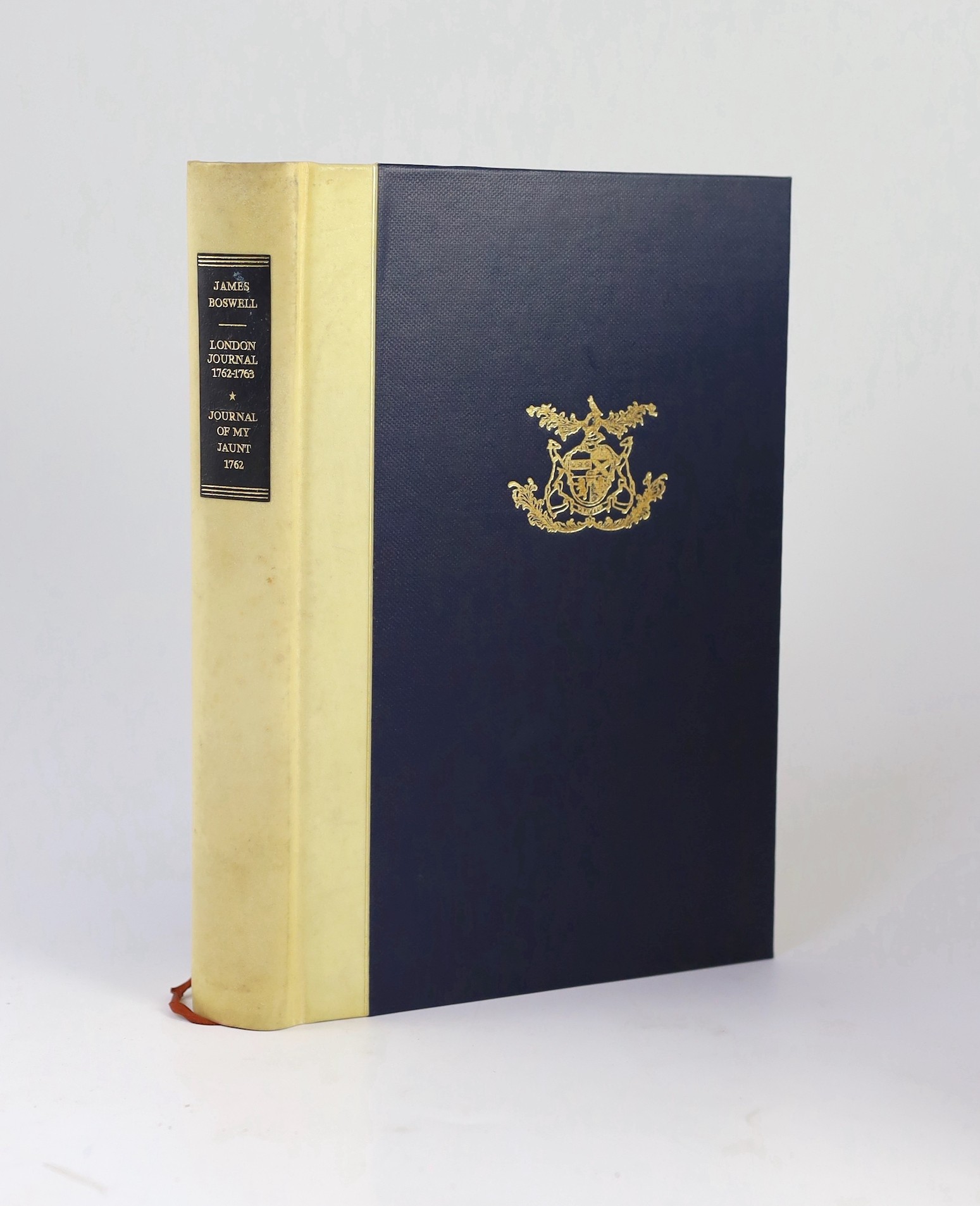 Boswell, James - The Yale Edition of the Private Papers ... Limited Editions, 4 vols, i.e., Boswell's London Journal; Boswell in Holland; Boswell on the Grand Tour; Germany and Switzerland ..., Boswell on the Grand Tour: